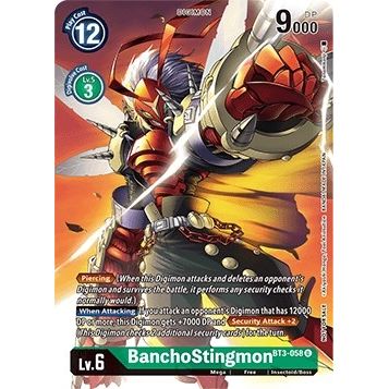 Image for BanchoStingmon (Across Time Pre-Release) (BT3-058 U) (BT01-03B) - Digimon Card Game