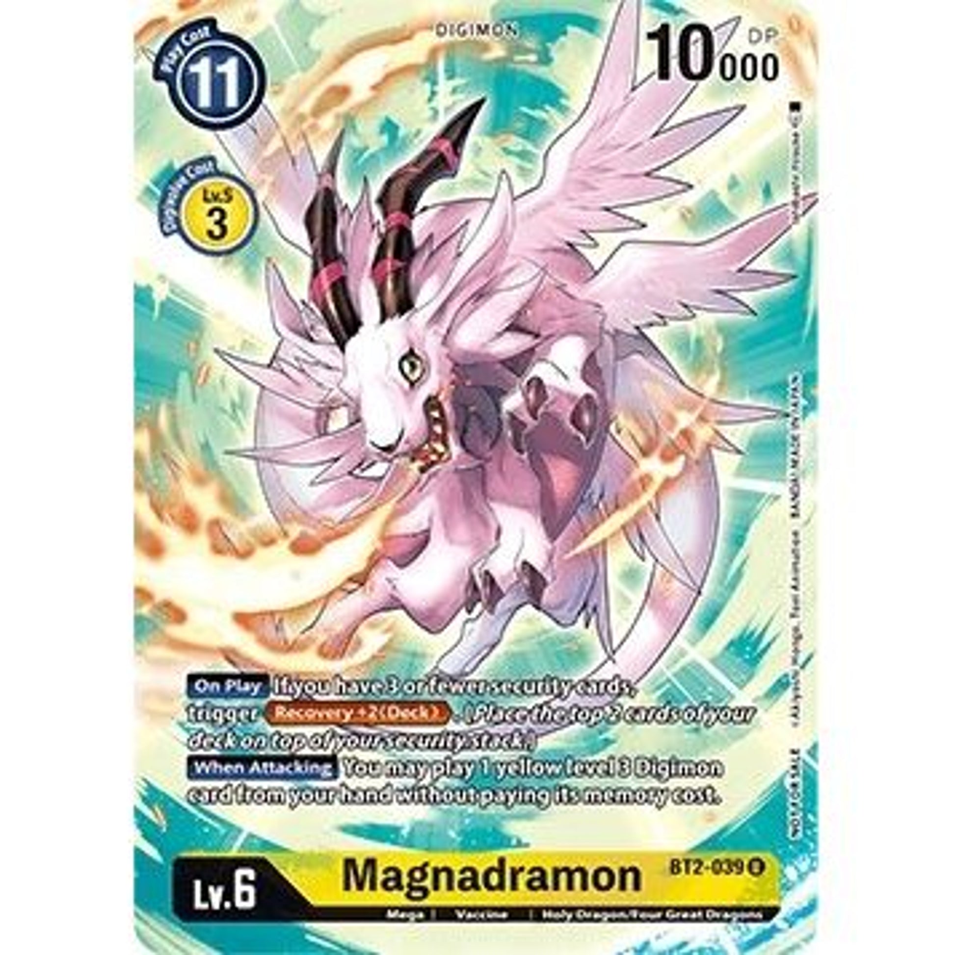 Image for Magnadramon (Across Time Pre-Release) (BT2-039 U) (BT01-03A) - Digimon Card Game