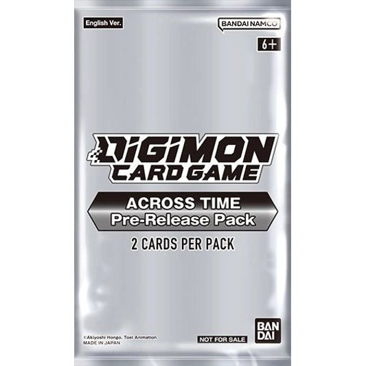 Image for Across Time Pre-Release Pack - Digimon Card Game