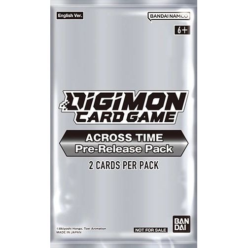 Image for Across Time Pre-Release Pack - Digimon Card Game
