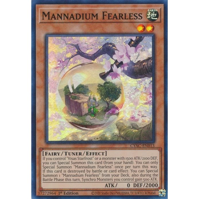 Image for Mannadium Fearless (CYAC-EN013) (CYAC) - YuGiOh
