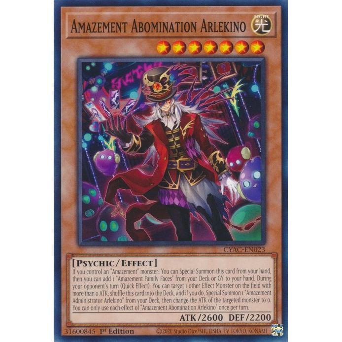 Image for Amazement Abomination Arlekino (CYAC-EN023) (CYAC) - YuGiOh