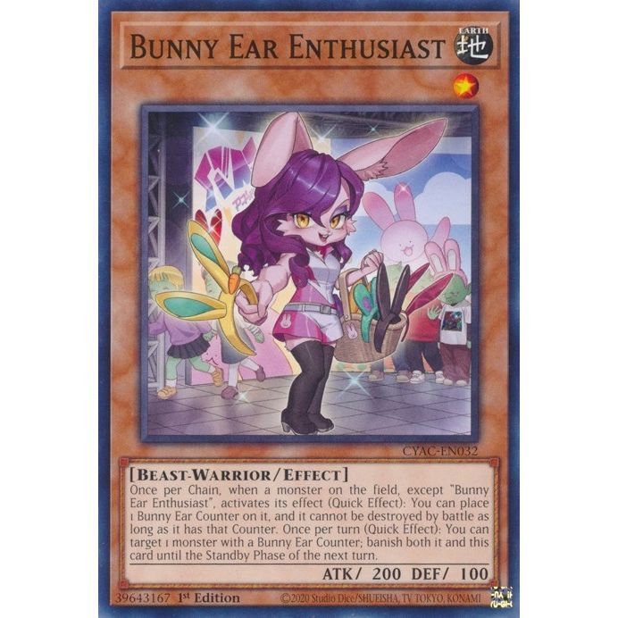 Image for Bunny Ear Enthusiast (CYAC-EN032) (CYAC) - YuGiOh