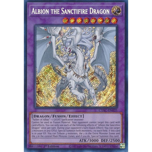 Image for Albion the Sanctifire Dragon (CYAC-EN035) (CYAC) - YuGiOh