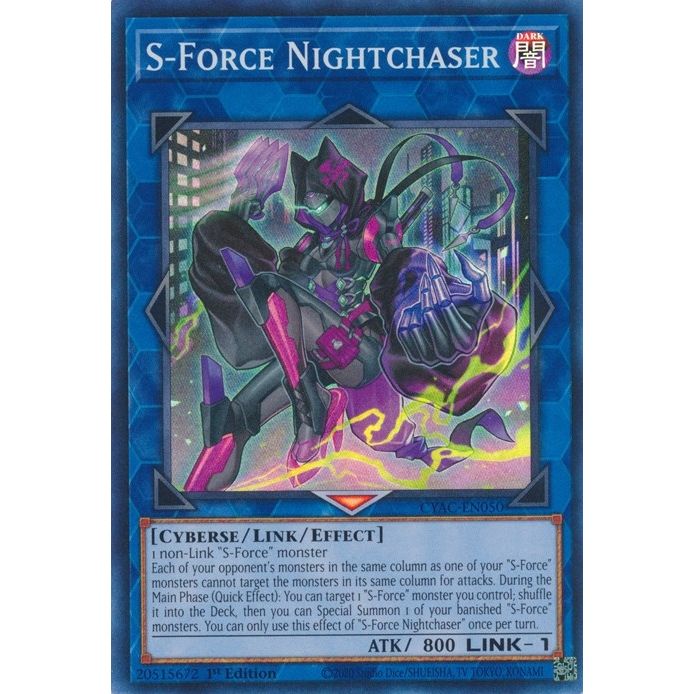 Image for S-Force Nightchaser (CYAC-EN050) (CYAC) - YuGiOh