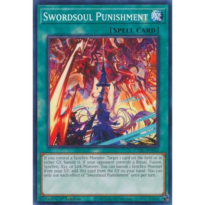 Image for Swordsoul Punishment (CYAC-EN052) (CYAC) - YuGiOh