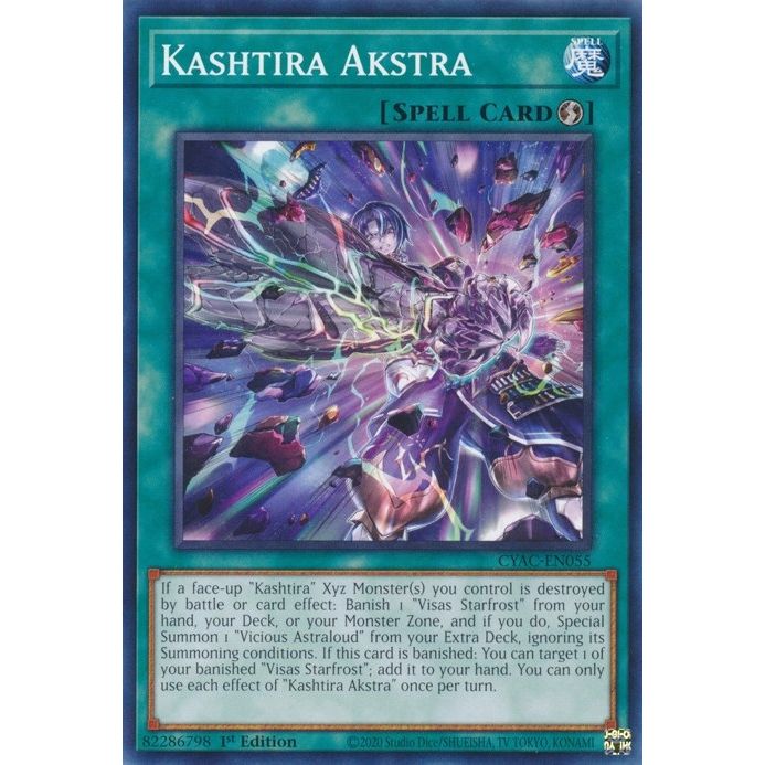 Image for Kashtira Akstra (CYAC-EN055) (CYAC) - YuGiOh