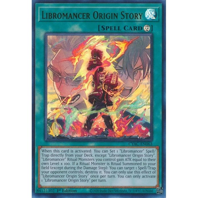 Image for Libromancer Origin Story (CYAC-EN063) (CYAC) - YuGiOh