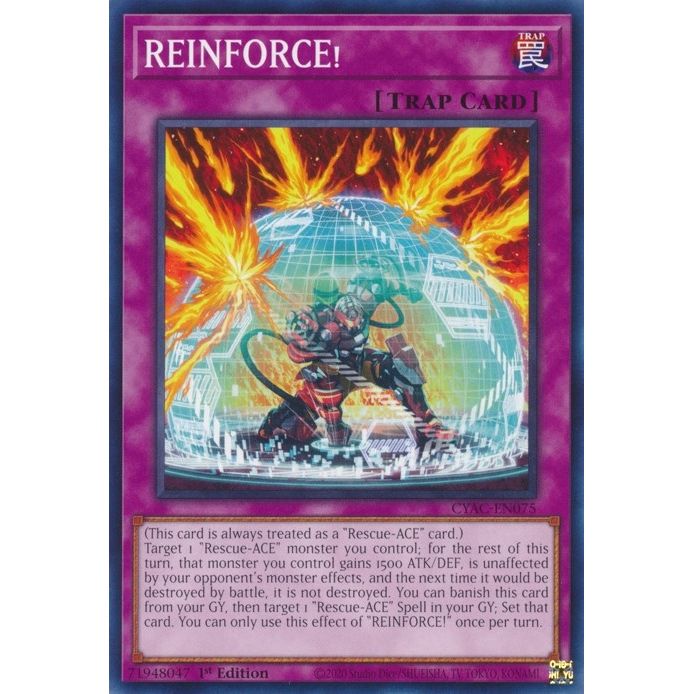 Image for REINFORCE! (CYAC-EN075) (CYAC) - YuGiOh