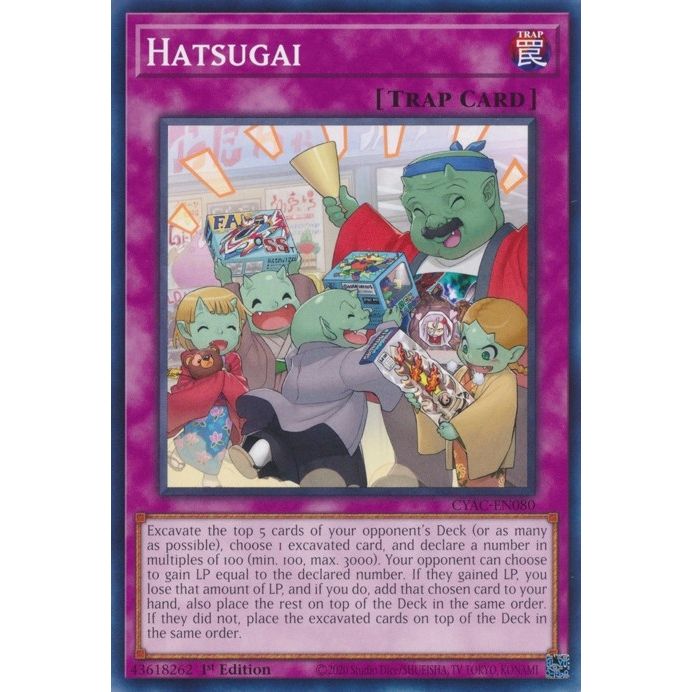 Image for Hatsugai (CYAC-EN080) (CYAC) - YuGiOh