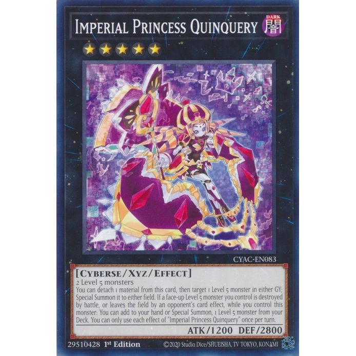 Image for Imperial Princess Quinquery (CYAC-EN083) (CYAC) - YuGiOh