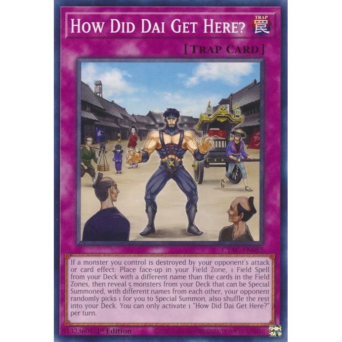 Image for How Did Dai Get Here? (CYAC-EN085) (CYAC) - YuGiOh