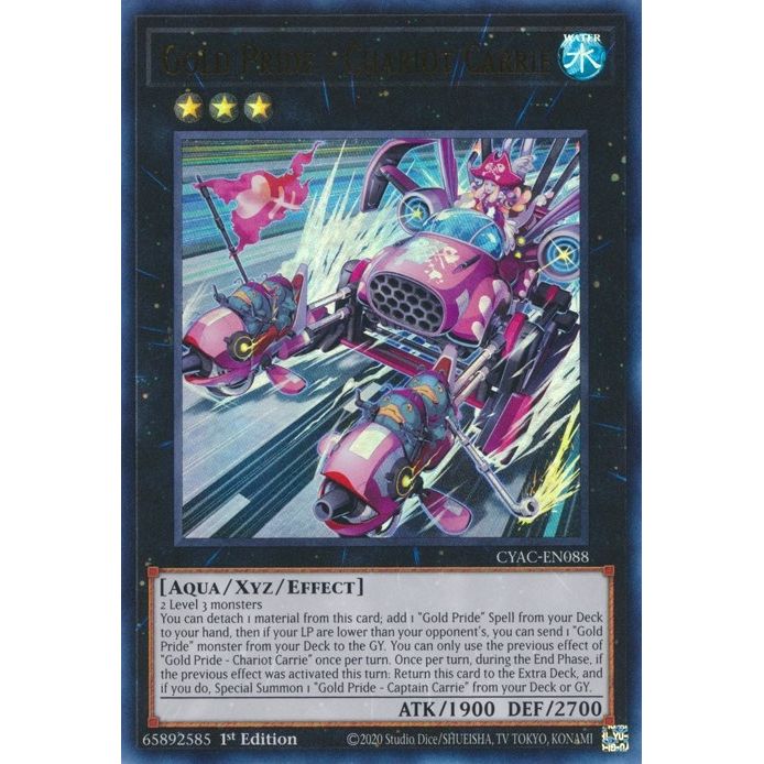 Image for Gold Pride - Chariot Carrie (CYAC-EN088) (CYAC) - YuGiOh