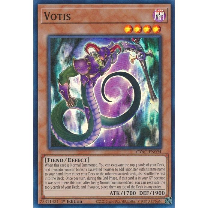 Image for Votis (CYAC-EN094) (CYAC) - YuGiOh