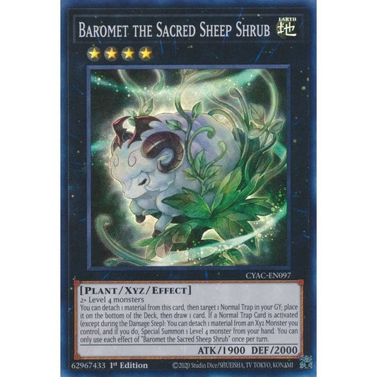 Image for Baromet the Sacred Sheep Shrub (CYAC-EN097) (CYAC) - YuGiOh