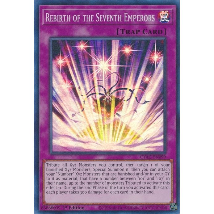 Image for Rebirth of the Seventh Emperors (CYAC-EN099) (CYAC) - YuGiOh