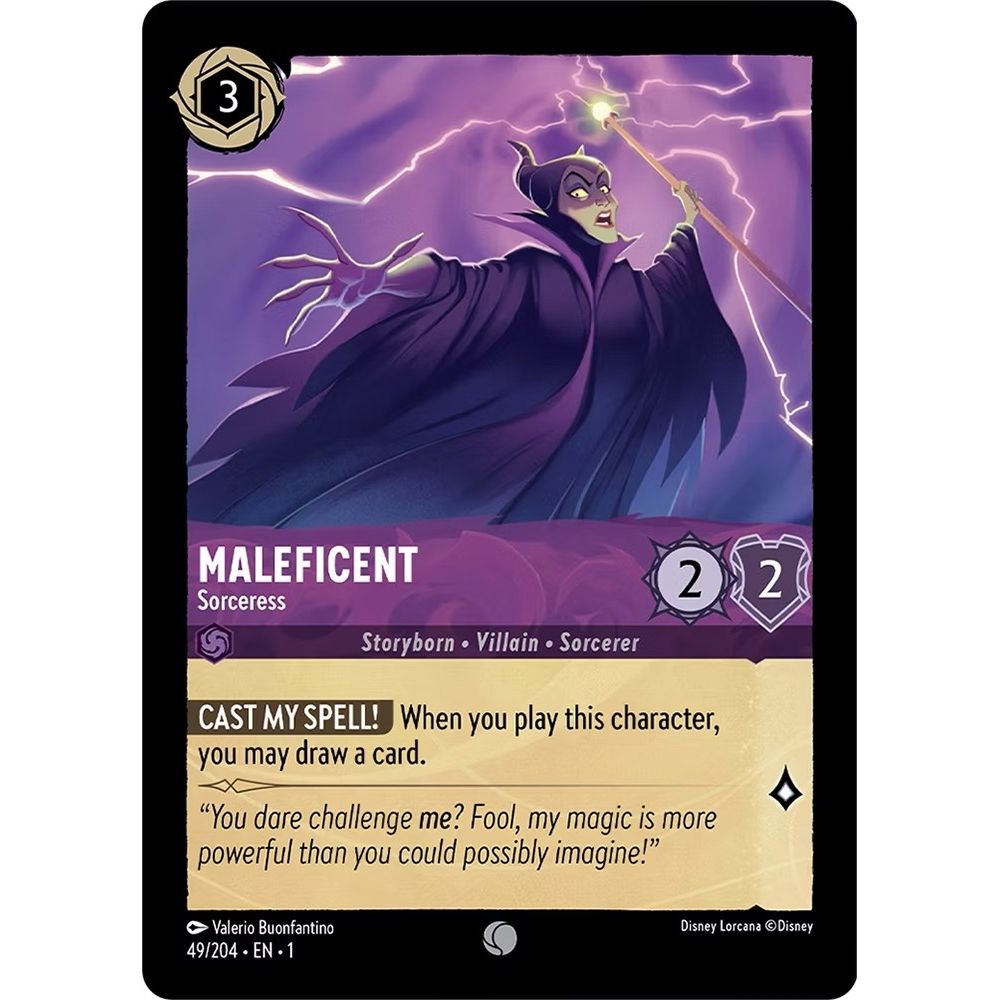 Image for Maleficent - Sorceress (49/204) (1) - Disney Lorcana