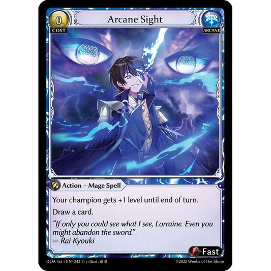 Image for Arcane Sight (242) (DOA 1st) - Grand Archive TCG