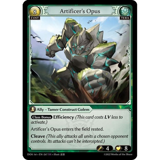 Image for Artificer's Opus (267) (DOA 1st) - Grand Archive TCG