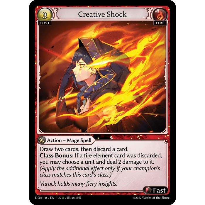 Image for Creative Shock (125) (DOA 1st) - Grand Archive TCG