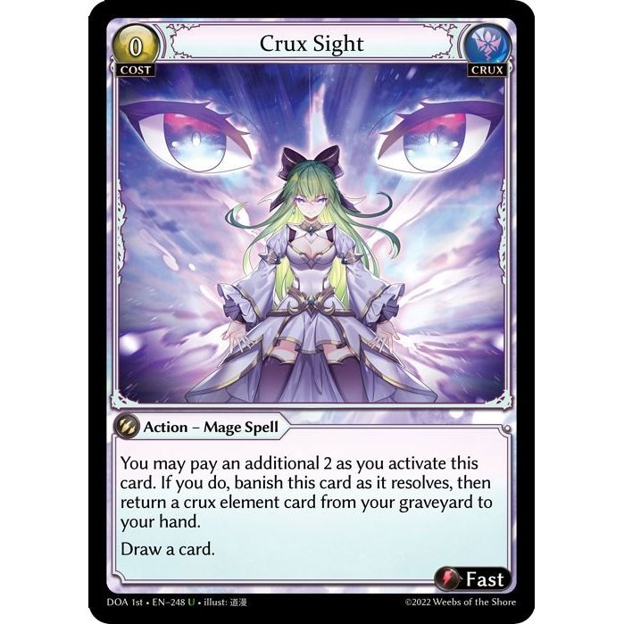 Image for Crux Sight (248) (DOA 1st) - Grand Archive TCG
