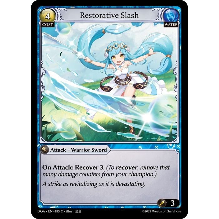 Image for Restorative Slash (185) (DOA 1st) - Grand Archive TCG