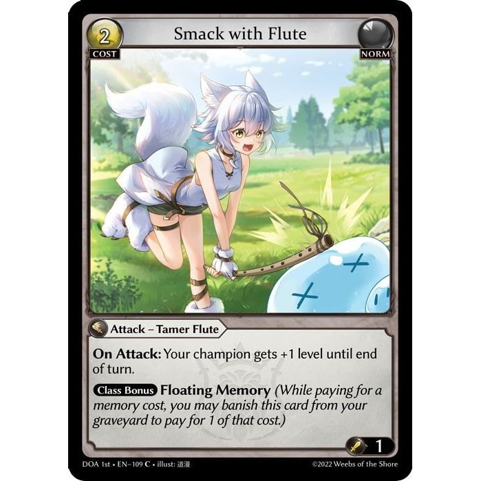 Image for Smack with Flute (109) (DOA 1st) - Grand Archive TCG