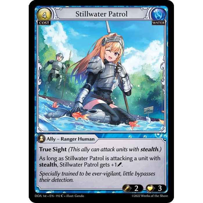 Image for Stillwater Patrol (192) (DOA 1st) - Grand Archive TCG