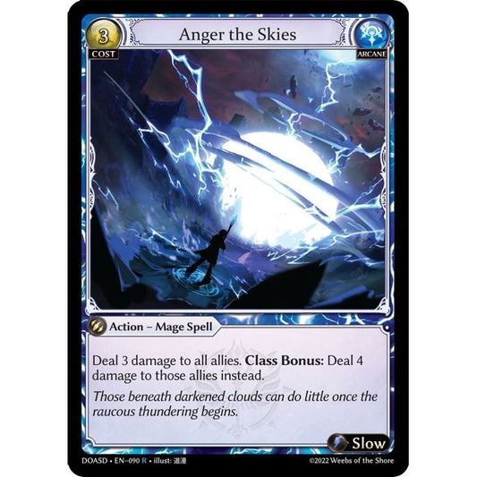 Image for Anger the Skies (090) (DOASD) - Grand Archive TCG