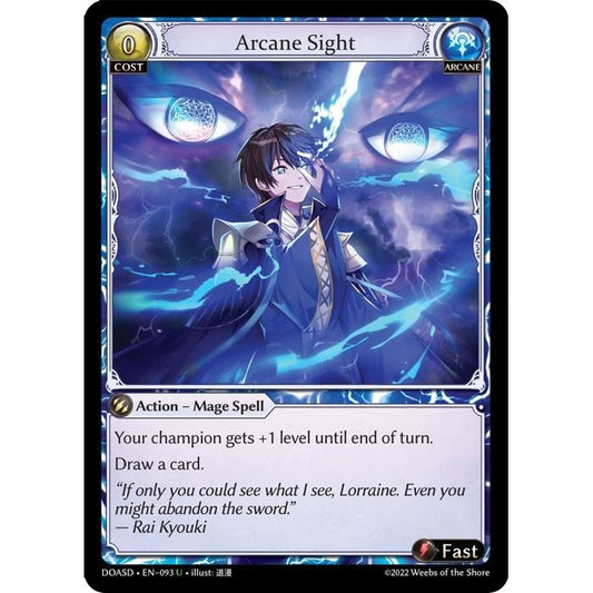 Image for Arcane Sight (093) (DOASD) - Grand Archive TCG