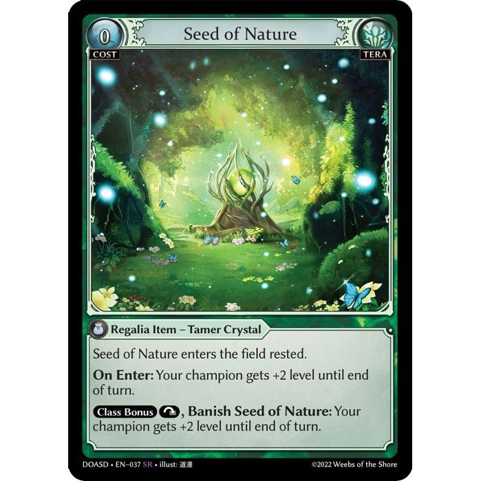 Image for Seed of Nature (037) (DOASD) - Grand Archive TCG