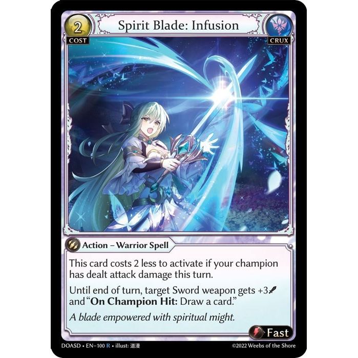 Image for Spirit Blade: Infusion (100) (DOASD) - Grand Archive TCG