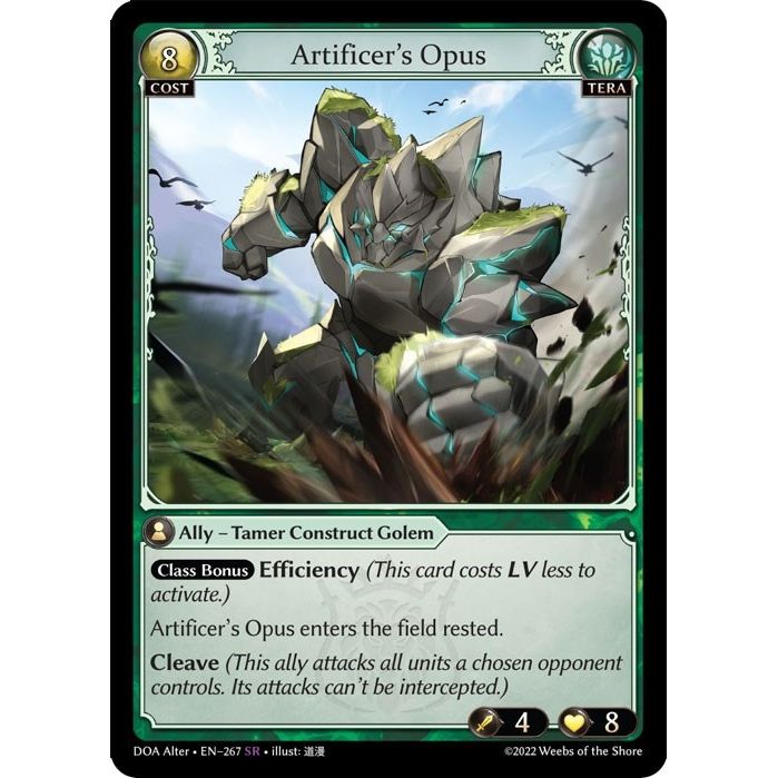 Image for Artificer's Opus (267) (DOA Alter) - Grand Archive TCG