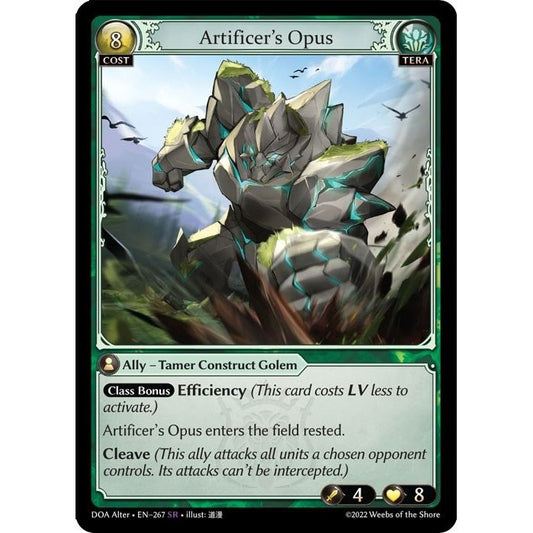Image for Artificer's Opus (267) (DOA Alter) - Grand Archive TCG