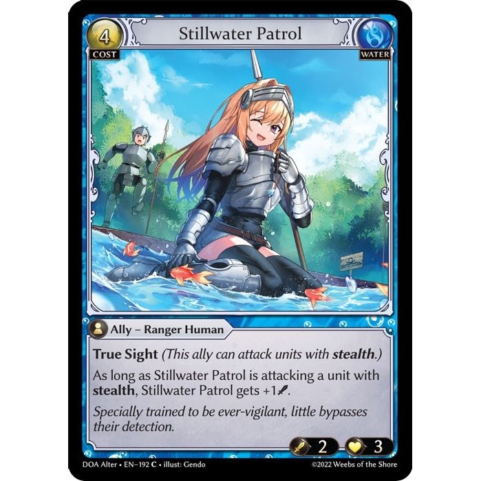 Image for Stillwater Patrol (192) (DOA Alter) - Grand Archive TCG