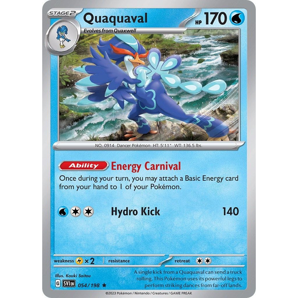 Image for Quaquaval (054/198) (PR) - Pokemon