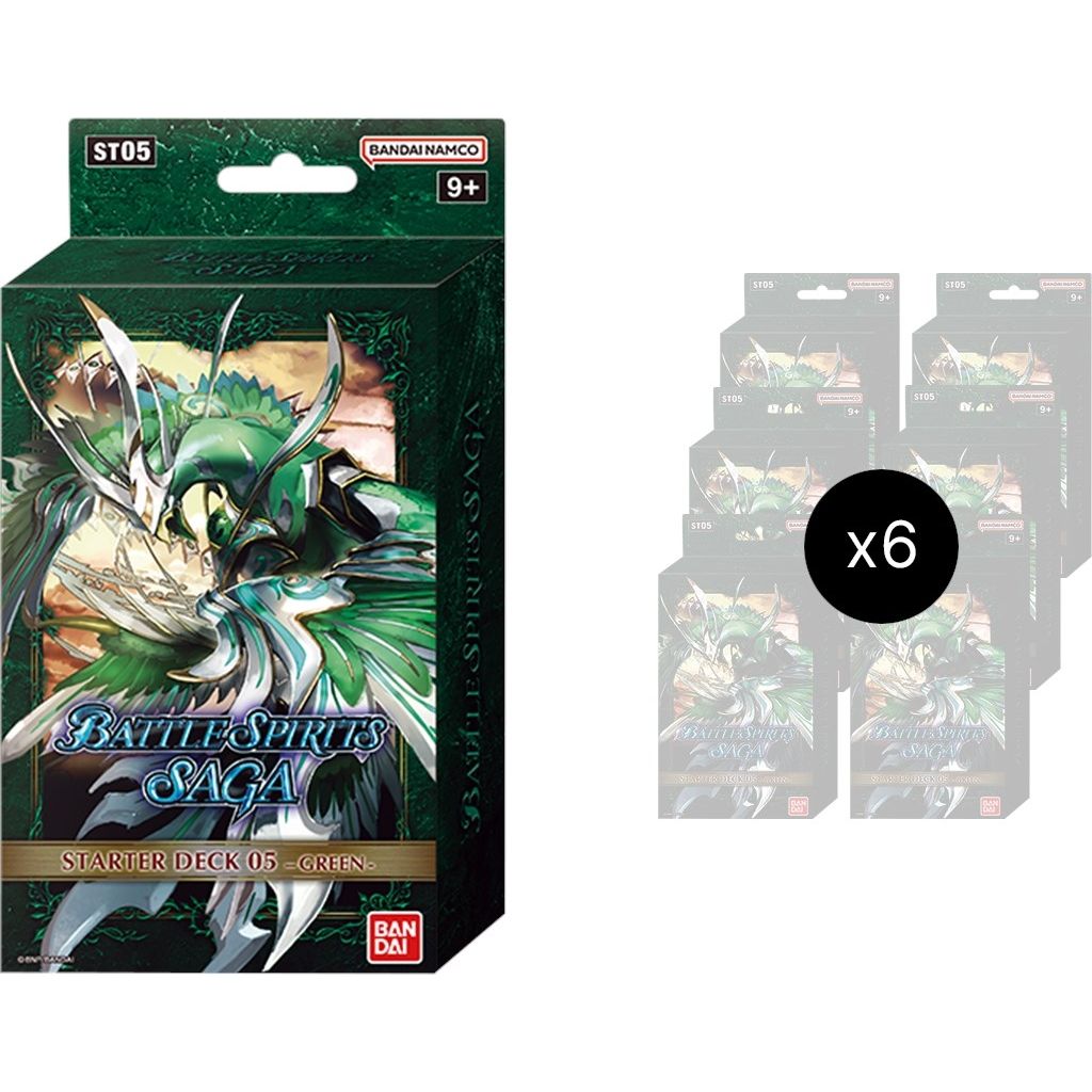 Image for Starter Deck 05: Verdant Wings Display - Battle Spirits Saga