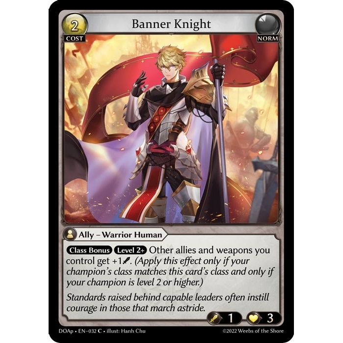 Image for Banner Knight (032) (DOAp) - Grand Archive TCG