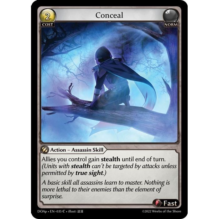 Image for Conceal (035) (DOAp) - Grand Archive TCG