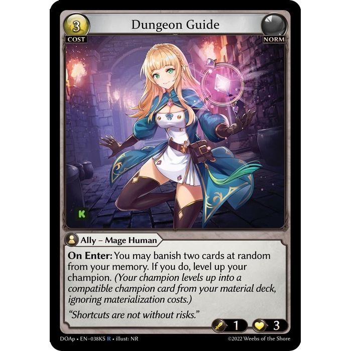 Image for Dungeon Guide (KS) (038KS) (DOAp) - Grand Archive TCG