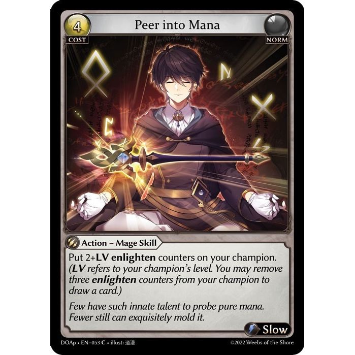 Image for Peer into Mana (053) (DOAp) - Grand Archive TCG