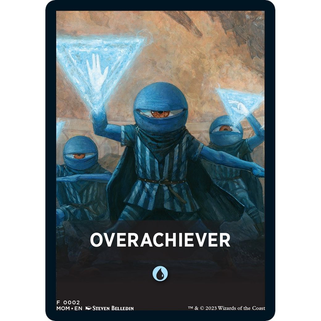Image for Overachiever Theme Card (2) (MOM) - Magic: The Gathering