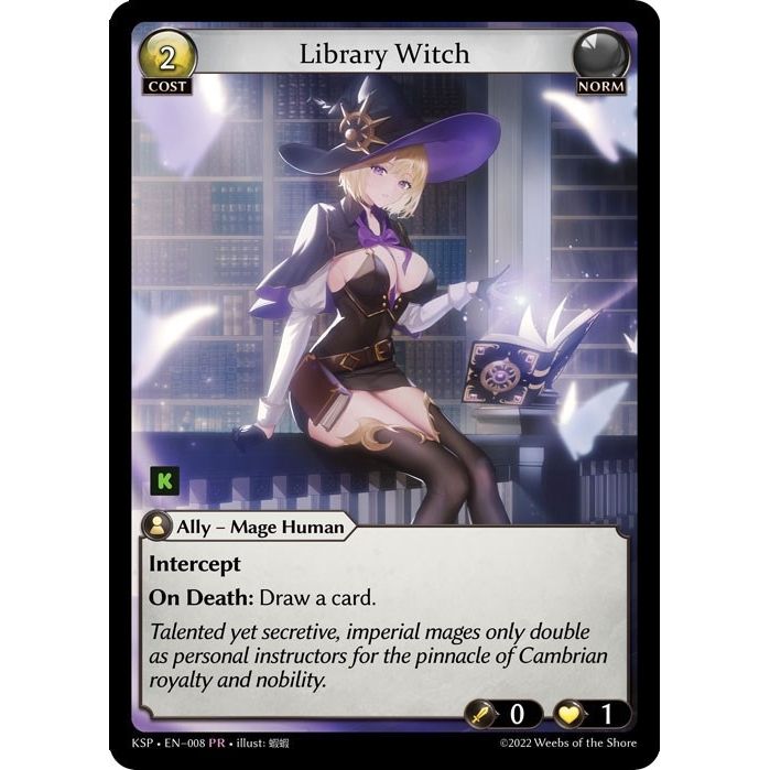 Image for Library Witch (008) (KSP) - Grand Archive TCG