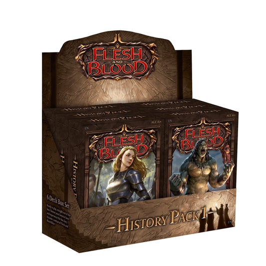Image for History Pack 1 Blitz Deck Display - Flesh and Blood TCG