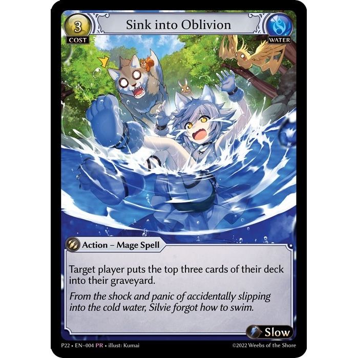Image for Sink into Oblivion (004) (P) - Grand Archive TCG