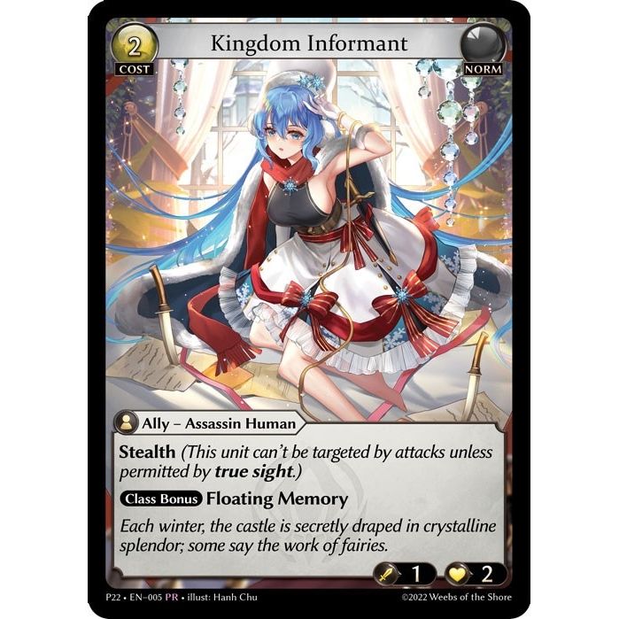 Image for Kingdom Informant (005) (P) - Grand Archive TCG