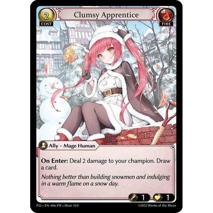 Image for Clumsy Apprentice (006) (P) - Grand Archive TCG