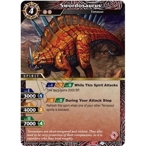 Image for Swordosaurus (PR-003) (BSSP) - Battle Spirits Saga