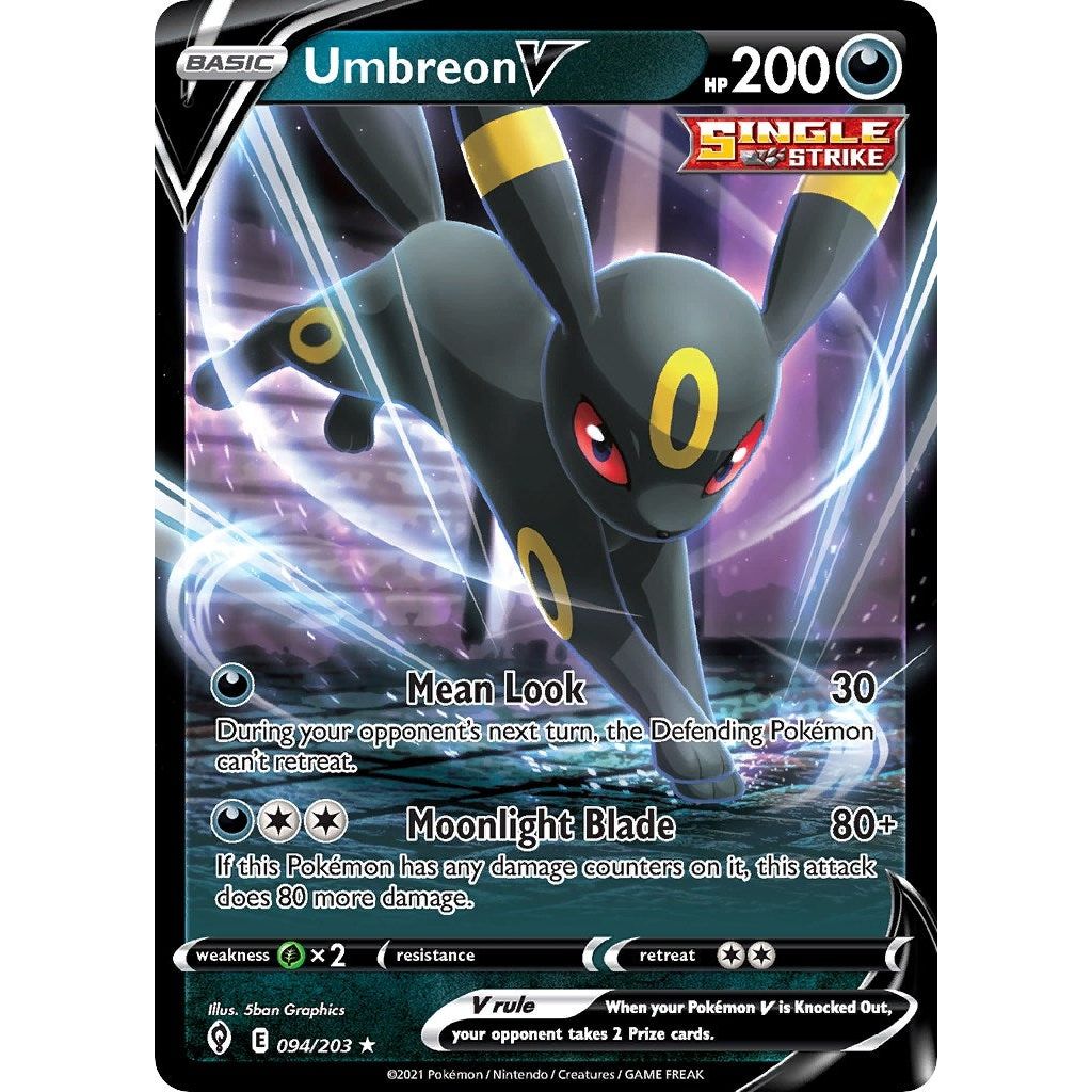 Image for Umbreon V - 094/203 (Non-Holo) (094/203) (PR) - Pokemon