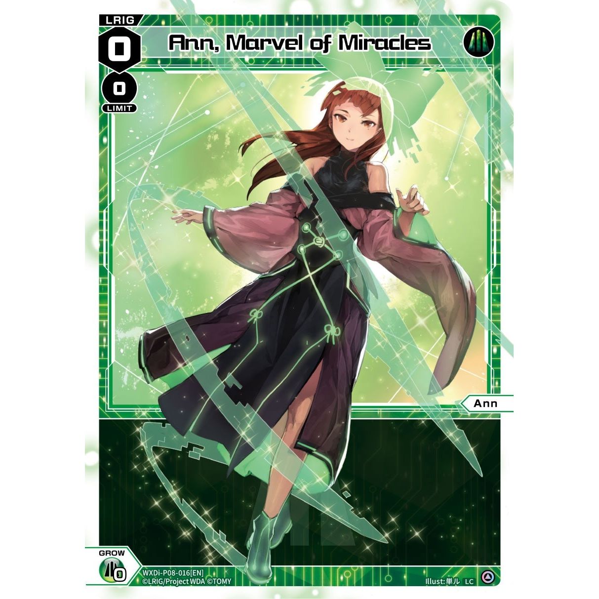 Image for Ann, Marvel of Miracles (WXDi-P08-016[EN]) (WXDi-P08) - WIXOSS